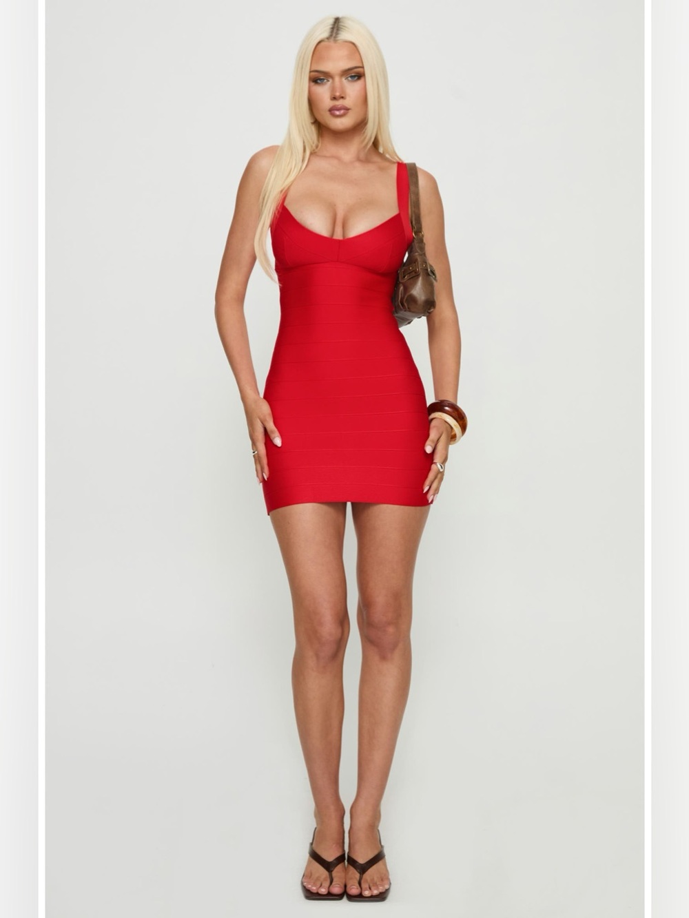 Princess Polly Justina Sleeveless Bandage Minidress - Picture 6 of 10